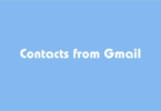 restore contacts from Google